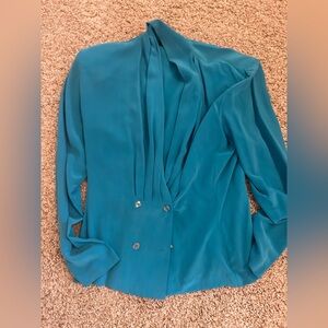 Classiques Blue Silk Garment